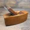 Antique Griffiths Norwich Carpenter’s 8” Beechwood Compass Plane - Good Condition