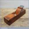 Scarce And Early Beech Wood Mitre Plane - Old Woodworking Tool