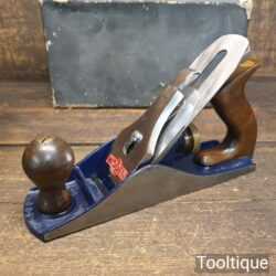 Scarce Vintage Boxed Woden No: W4 Smoothing Plane - Fully Refurbished