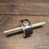 Vintage Ebony & Brass Stem Mortice Gauge Adjustable Screw - Good Condition