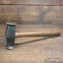 Unusual Vintage Tinmen’s Planishing Or Block Hammer Stamped 62/4 & 3385G