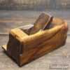 Antique Chamfer Plane With Adjustable Fence - Fair Condition
