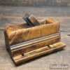 Antique Chamfer Plane With Adjustable Fence - Fair Condition