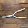 Vintage Wilkinson Sword Cast Steel Garden Shears - Sharpened Ready For Use