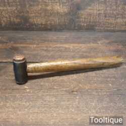 Vintage Small Thor Copper & Hide Metal Working Hammer - Good Condition