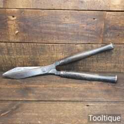 Vintage C. T. Skelton Cast Steel Garden Shears - Sharpened Ready For Use