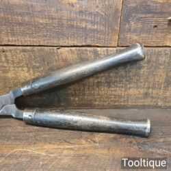 Vintage C. T. Skelton Cast Steel Garden Shears - Sharpened Ready For Use