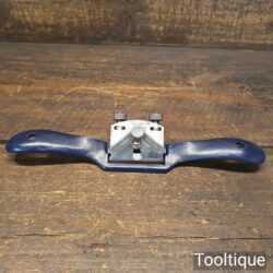 Vintage Record No: 0151 Adjustable Flat Soled Metal Spokeshave - Fully Refurbished