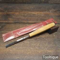Vintage Swiss Made Pfeil 9/16” Fishtail Woodcarving Gouge Chisel - Sharpened