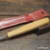 Vintage Swiss Made 7/16” Woodcarving Fishtail Gouge Chisel - Sharpened