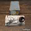 Vintage Boxed Record No: 2506 Side Rabbet plane Complete - Fully Refurbished