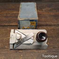 Vintage Boxed Record No: 2506 Side Rabbet plane Complete - Fully Refurbished