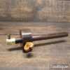 Vintage W. Marples Rosewood & Brass Cutting Gauge Boxwood Screw - Good Condition