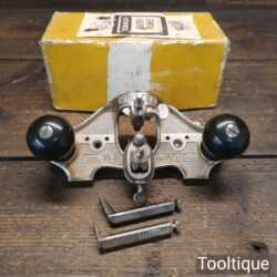Vintage Boxed Stanley England No: 71 Hand Router Plane - Good Condition