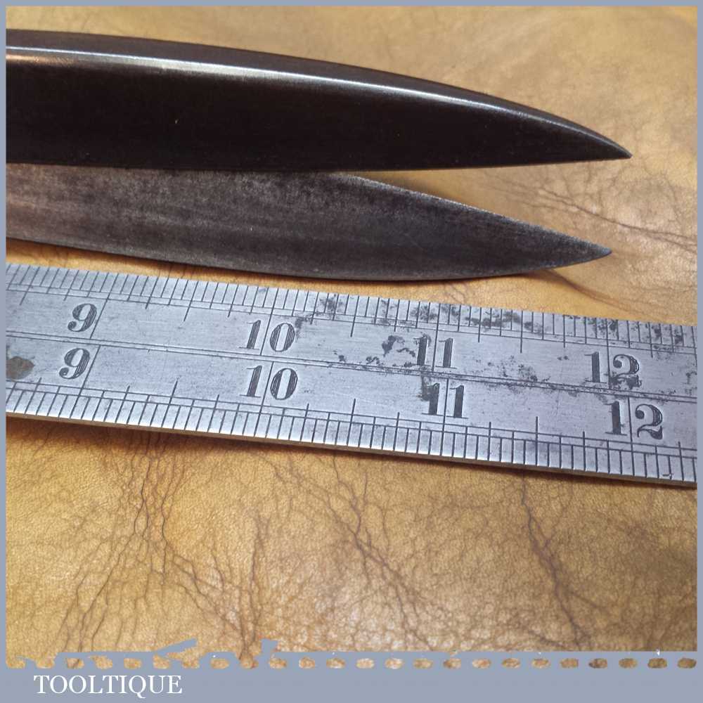 Vintage Quality Pair Of Wilkinson 12” Tailors Shears Scissors