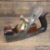 Antique Stewart Spiers Smoothing Plane Rosewood Infill - Ready To Use