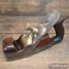 Antique Stewart Spiers Smoothing Plane Rosewood Infill - Ready To Use