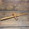 Vintage Cabinet Maker’s 22” Beechwood Panel Marking Gauge - Good Condition
