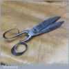 Antique Pair Robert Bruxelles 12” Tailors Shears Scissors - Quality Heavy Duty