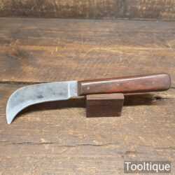 Vintage Shillito & Son High Quality Cobbler’s Leatherworking Butt Knife