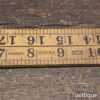 Vintage Rabone No: 1167 Boxwood & Brass 24” Folding Ruler - Good Condition
