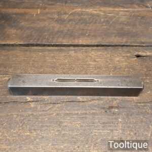 Vintage Machinists 6 ½” Cast Steel Spirit Level - Good Condition Vintage Machinists 6 ½” Cast Steel Spirit Level - Good Condition