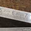 Vintage 24” J. Rabone No: 1638 Flexible Folding Spring Steel Ruler - Good Condition