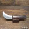 Vintage E. Tyzack & Son Cobbler’s Leatherworking Butt Knife - Good Condition