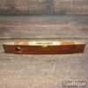 Vintage J. Rabone No: 1626 Mahogany & Brass 9” Spirit Level - Good Condition