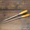 Vintage Odd Pair of 17 ½” Draw Bore Pins ½” Diameter - Good Condition