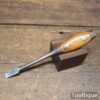 Vintage 6 ½” Perfect Pattern Screwdriver ¼ Flat Drive - Good Condition