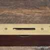 Vintage Wilson Lovett 18” Mahogany & Brass Spirit Level - Good Condition