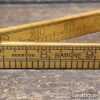 Vintage Rabone No: 1377 (B.R.M) Boxwood Brass 24” Folding Ruler - Good Condition