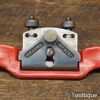 Vintage Record No: A151 Adjustable Curved Sole Metal Spokeshave - Fully Refurbished