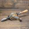 Vintage Stanley No: 805 Single Pinion Egg Beater Hand Drill - Good Condition