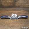 Vintage Record No: 0151 Adjustable Curved Sole Metal Spokeshave - Fully Refurbished