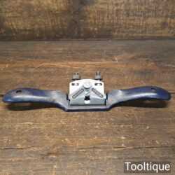 Vintage Record No: 0151 Adjustable Flat Soled Metal Spokeshave - Fully Refurbished