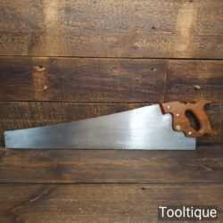 Antique E. C. Atkins Indianapolis U.S.A. 1885-1944 26” Rip Saw - Sharpened Refurbished