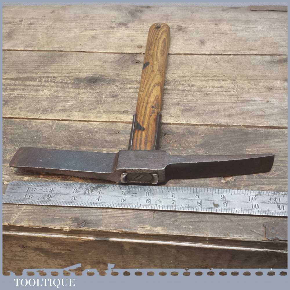 Vintage Blacksmiths Stone Masons Strapped Hammer Chisel Tooltique