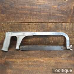  Vintage Eclipse No: 40 Alloy Handled Hack Saw With Double Sided Blade