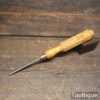 Vintage Awl With Nice London Pattern Boxwood Handle - Good Condition