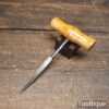 Nice Vintage Hole Reamer or Rimer Tool Boxwood Handle- Good Condition