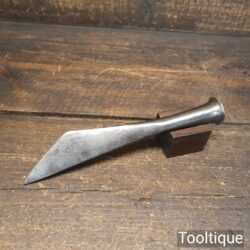 Vintage Boatbuilders Jerry 1/8” Caulking Iron - Good Condition