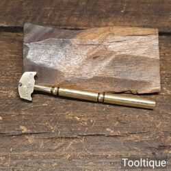 Vintage British Made Brass Glass Cutter Tool - Good Condition