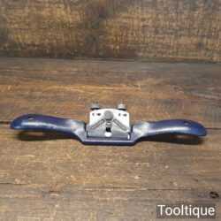 Vintage Record No: 0151 Adjustable Flat Soled Metal Spokeshave - Fully Refurbished