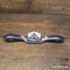 Vintage Record No: 0151 Adjustable Flat Soled Metal Spokeshave - Fully Refurbished