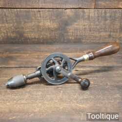 Vintage Millers falls No: 1 Egg Beater Type Hand Drill - Good Condition