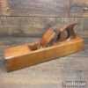 Vintage Carpenter’s 17” Beechwood Jack Plane - Lapped Flat Ready For Use