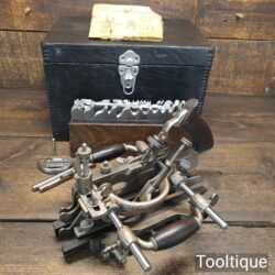 Vintage Stanley USA Sweetheart No: 55 Combination Plough Plane - Fully Refurbished