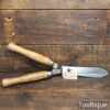 Vintage Garden Shears Made In England - Sharpened Ready For Use